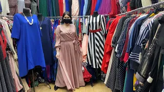 👗ВЕЧЕРНИЕ ОФИСНЫЕ ПЛАТЬЯ👗ТУРЦИЯ РОССИЯ😍весна 2021 Рынок Садовод Москва