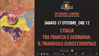 L'Italia tra Francia e Germania, il triangolo euroccidentale