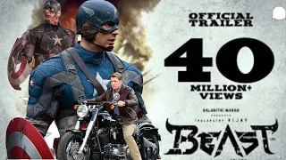 Beast 🔥🔥beast official trailer with   (captain America) fanmade