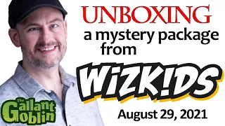 Unboxing a package from WizKids! - August 29, 2021