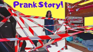 PRANK STORY • DEFENSE D'ENTRER ON POURRIT LA CHAMBRE DE KALYS - STUDIO BUBBLE TEA