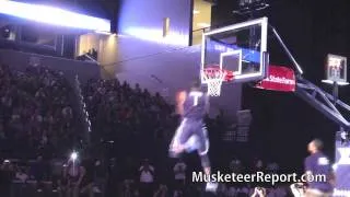 Musketeer Madness Dunk Contest Jalen Reynolds