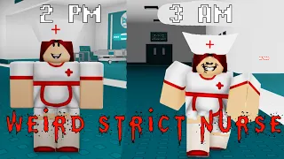 Roblox- Weird Strict Nurse -[Full Walkthrough]