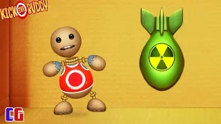 ANTISTRESS VS NUCLEAR BOMB! Destroy in any way the game Kick the Buddy