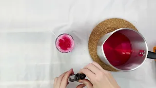 How To Make The Hugely Popular On Trend Ebru Marble Candles