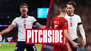 Behind-The-Scenes Pitchside & Tunnel Footage England's Hard-Fought Draw Against Hungary | Pitchside