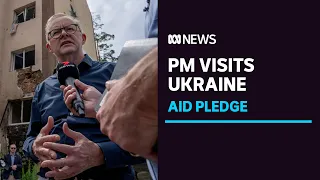 Anthony Albanese visits Ukraine, pledging $100m in military aid | ABC News