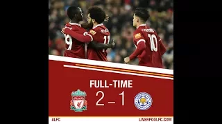 Liverpool vs Leicester 2 1   All Goals & Highlights 30 12 2017 HD