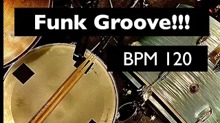 Drum Track   Funk Drum Beat A   BPM 120   Drum Loop