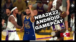 NBA2K22 CONSOLE GAMEPLAY ON ANDROID | MOTODREW #motodrew #nba2k22mobile #nba2k22