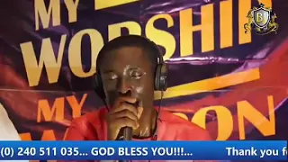 Oware Jnr in Tears as he Worship in his 20 years in Music WITH BJ Music 2020