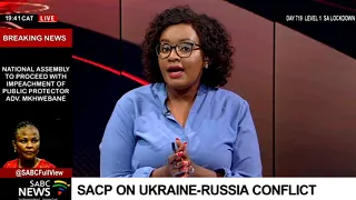 SACP on Russia-Ukraine conflict: Solly Mapaila