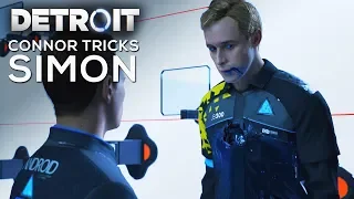 Connor Tricks Simon by Pretending to Be Markus - DETROIT BECOME HUMAN