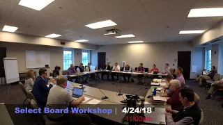 Nantucket Select Board Strategic Meeting Workshop - 4/24/18