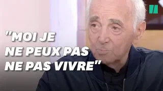 Ce que disait Charles Aznavour à la télé 3 jours avant sa mort