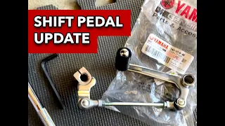 Motorcycle shifter/gear shift pedal replacement