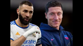 HARD TACKLE: Can Lewandowski usurp Benzema as La Liga's best striker?