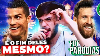 REACT ♫ O FIM DA ERA CR7 E MESSI? | Paródia Só Você - Dennis DJ e Mc G15