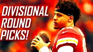 2019 NFL DIVISIONAL ROUND PICKS AND PREDICTIONS - COLTS AT CHIEFS, COWBOYS AT RAMS, AND MORE!