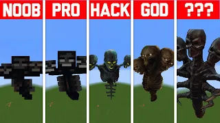 NOOB VS PRO VS HACKER VS GOD Minecraft Pixel art✨Wither