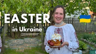 Easter celebration in a Ukrainian village