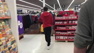 Tripping in Walmart