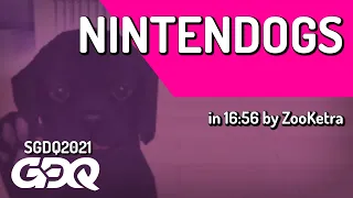 Nintendogs by ZooKetra in 16:56 - Summer Games Done Quick 2021 Online