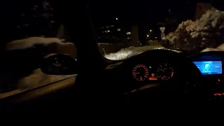 E90 NIGHT DRIVE [GOPRO HERO8/ON BOARD]