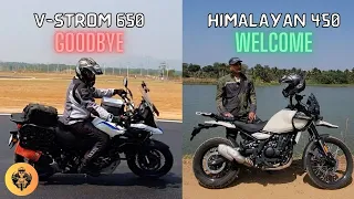 V-Strom 650 is OUT | Himalayan 450 is IN