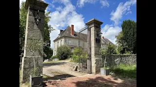 Chateau with beautiful views and lake for sale in the Haute-Vienne, France - Ref BVI26358