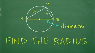 What’s the Radius of This Circle? MANY won’t know where to start…