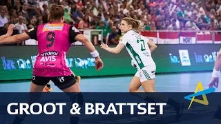 No look pass! Groot x Brattset combine beautifully | Semi-final | DELO WOMEN'S EHF FINAL4