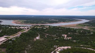 Lago Vista, Texas. Drone Fly-over