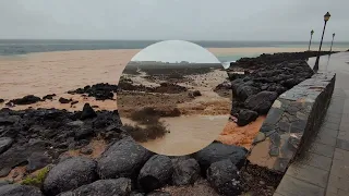 The day the rain came to Caleta de Fuste September 2022