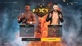 Finn Balor vs Colt Cabana