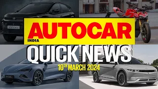 BYD Seal launched, Tata Nexon Dark, MG Comet upgrade and more | News | ​⁠@autocarindia1