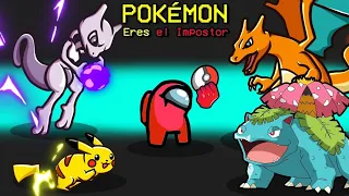 Desbloqueo POKEMON LEGENDARIOS en Among Us ⚡️🔮🪴🔥