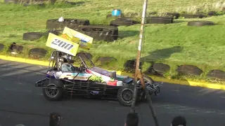 Brisca F2 Stock Car Racing- Buxton Raceway 7.9.2019- Heat 1