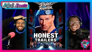 P.D.E. Reacts | HONEST TRAILERS - STREET FIGHTER