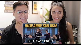 Julie Anne San Jose - Birthday Prod [All-Out Sundays] | REACTION