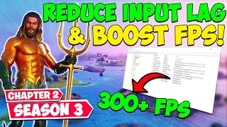 Fortnite Chapter 2 Season 3 Boost FPS & Reduce Input Lag | Textures Not Loading Fix