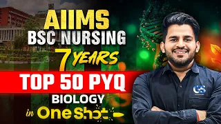 AIIMS BSC NURSING EXAM 2024 | BIOLOGY COMPLETE 7 YEAR PYQ QUESTIONS IN ONE SHOT | BY DINESH SIR