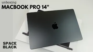 Unboxing MacBook Pro 14" M3 Pro Space Black | ASMR