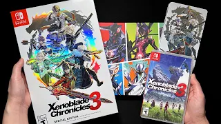HANDS ON Xenoblade Chronicles 3 Special Edition UNBOXING - Nintendo Switch