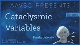 Paula Szkody on Cataclysmic Variables — an overview