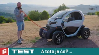 Renault Twizy URBAN 80 - TEST - GARÁŽ.TV - Rasťo Chvála