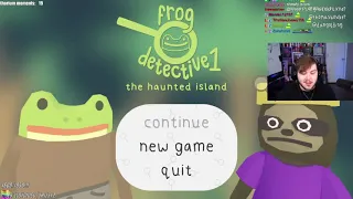 Weest VODS | The Haunted Island, a Frog Detective Game