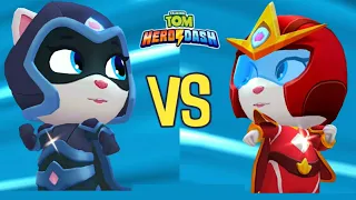 Moonlight Angela VS Fire Arrow Angela - Talking Tom Hero Dash Gameplay (Android/iOS)
