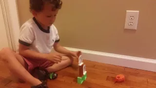 McDonald's Angry Bird Toy demonstration by Landen