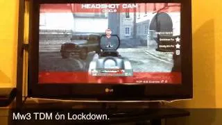 Mw3 gameplay TDM on Lockdown- PS3